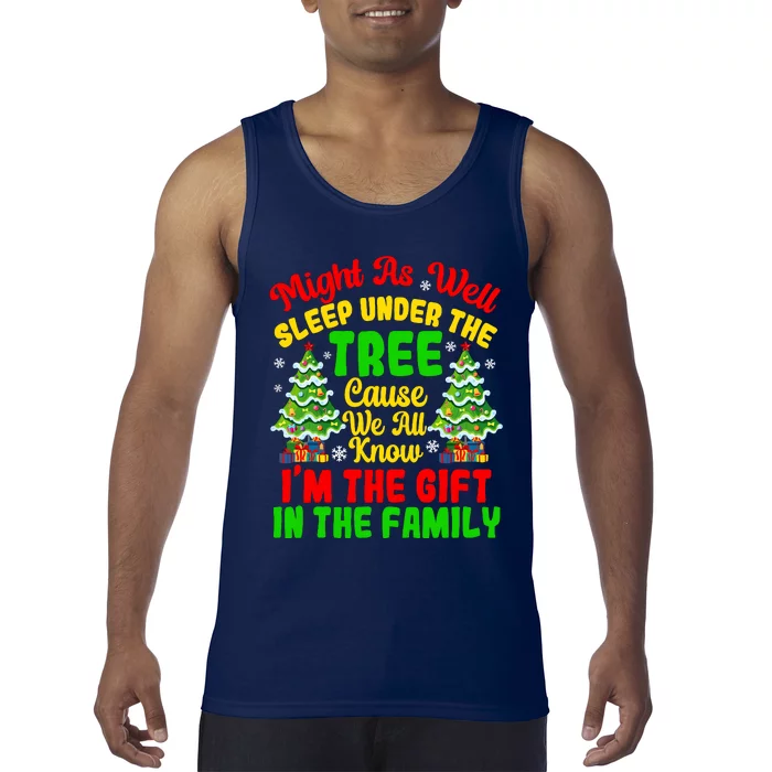 Funny Christmas Pajamas For Familys Womenss Tank Top