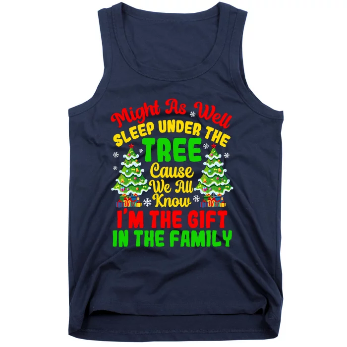 Funny Christmas Pajamas For Familys Womenss Tank Top