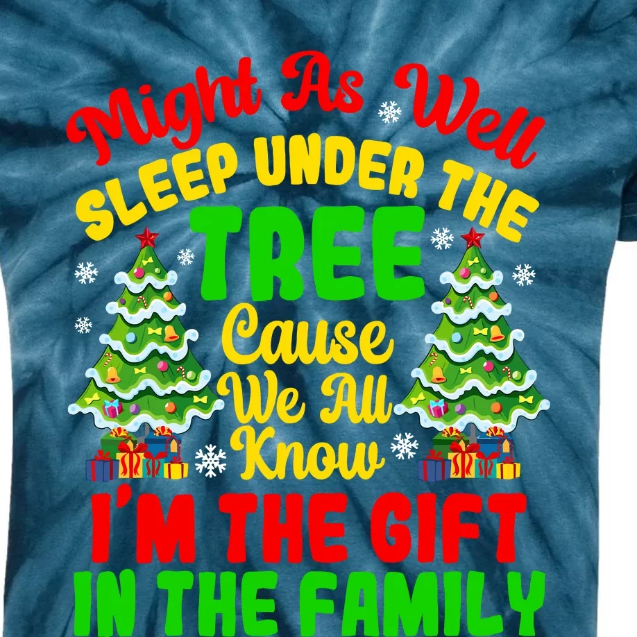 Funny Christmas Pajamas For Familys Womenss Kids Tie-Dye T-Shirt