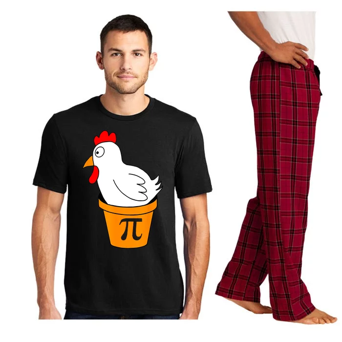 Funny Chicken Pot Pie Math Lover Gift Pajama Set