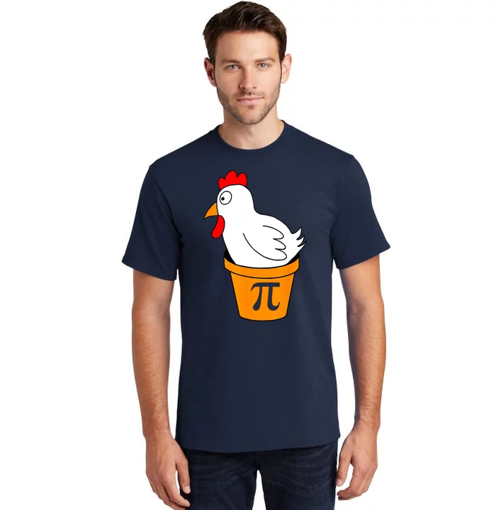 Funny Chicken Pot Pie Math Lover Gift Tall T-Shirt