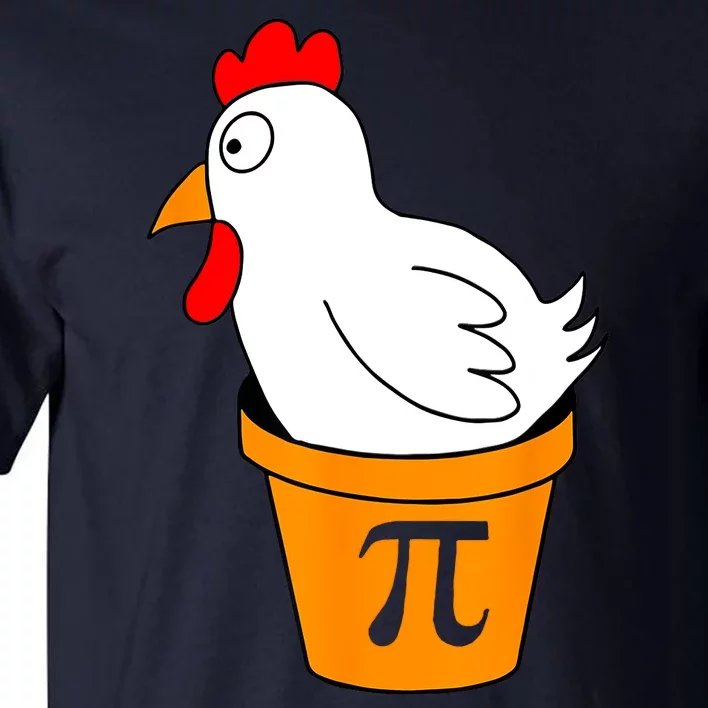 Funny Chicken Pot Pie Math Lover Gift Tall T-Shirt