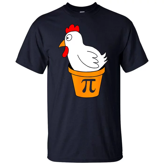 Funny Chicken Pot Pie Math Lover Gift Tall T-Shirt