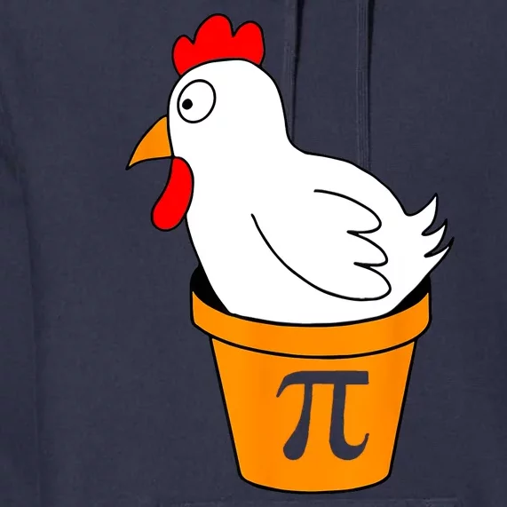 Funny Chicken Pot Pie Math Lover Gift Premium Hoodie