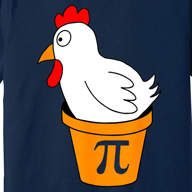 Funny Chicken Pot Pie Math Lover Gift Premium T-Shirt