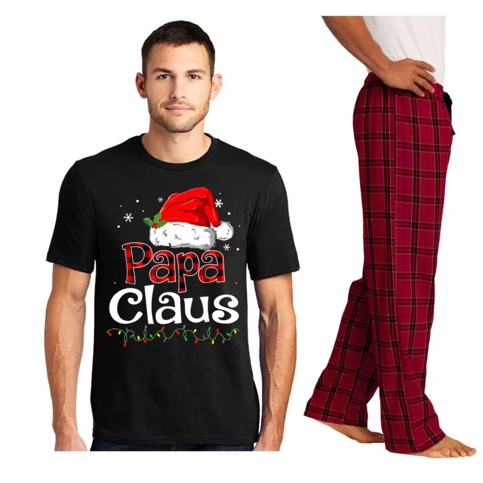 Funny Christmas Papa Claus Santa Pajama Matching Family Gift Pajama Set