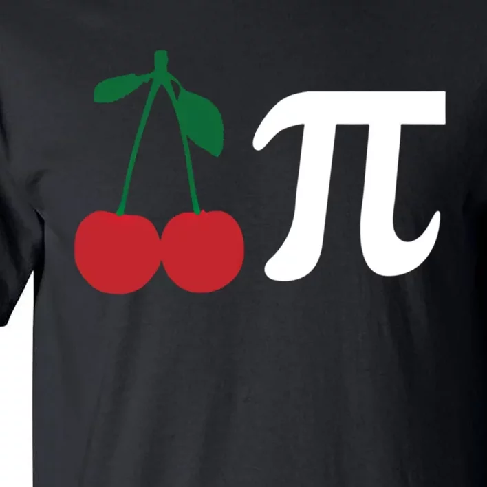 Funny Cherry Pi Day March 14 Math Lover Science Teacher Gift Tall T-Shirt