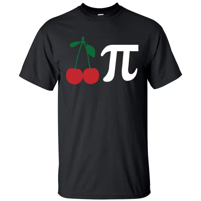 Funny Cherry Pi Day March 14 Math Lover Science Teacher Gift Tall T-Shirt