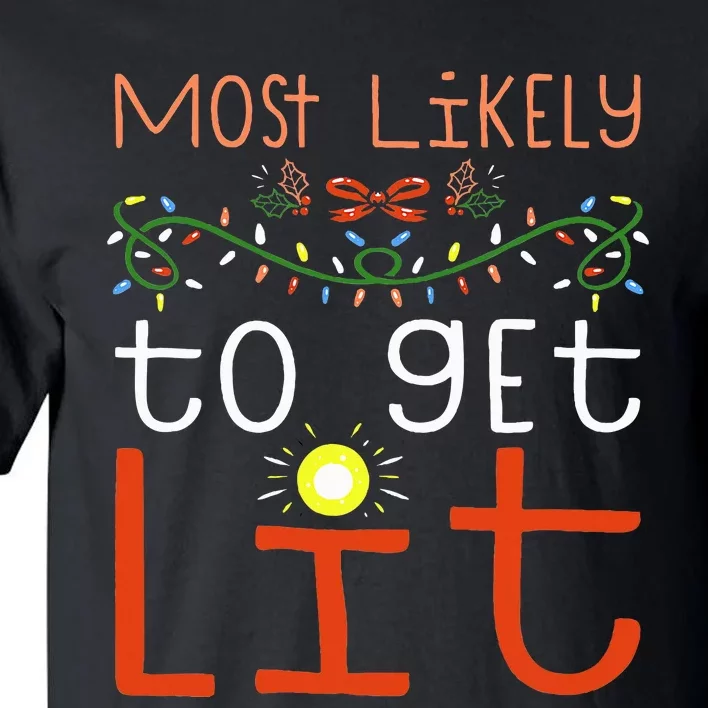 Funny Christmas Party Drinking Game Tall T-Shirt