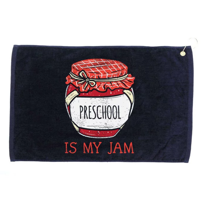 Fun Cute Preschool Teacher Gift Grommeted Golf Towel