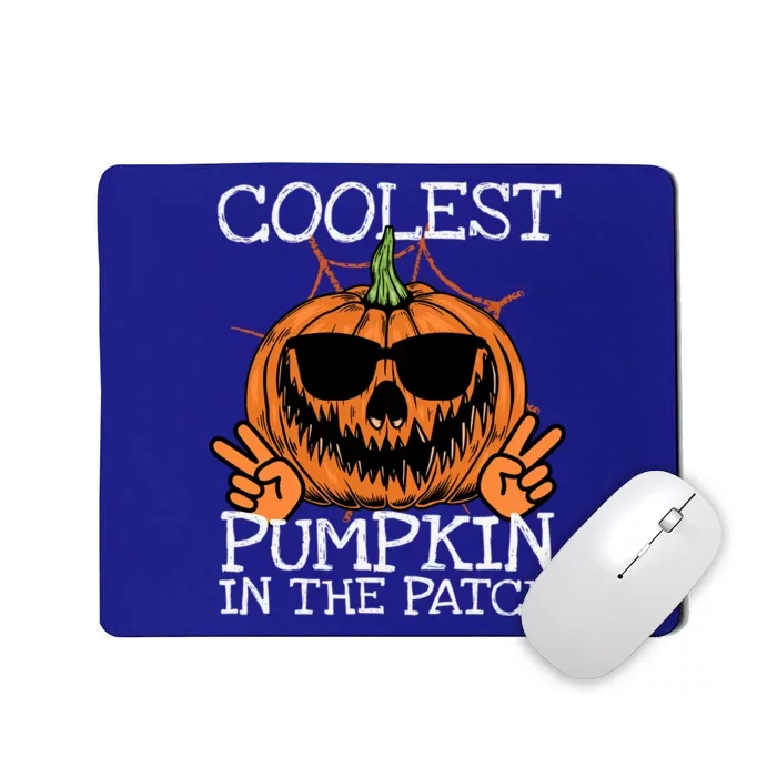 Funny Coolest Pumpkin In The Patch Halloween Gift Mousepad