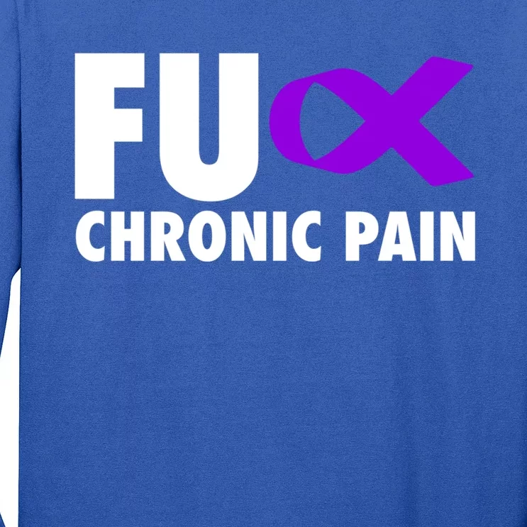 Fu Chronic Pain Purple Ribbon Cool Gift Long Sleeve Shirt