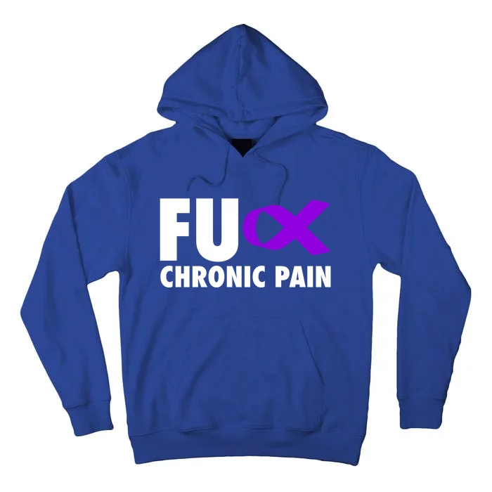 Fu Chronic Pain Purple Ribbon Cool Gift Tall Hoodie