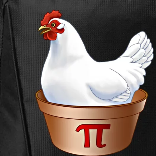 Funny Chicken Pot Pi (Pot Pie) Math Poultry Farmer Gift City Backpack