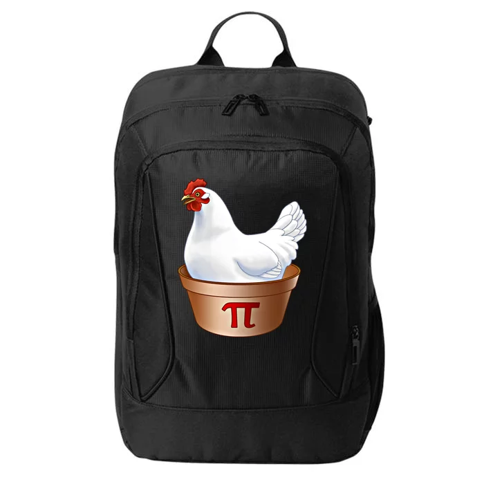 Funny Chicken Pot Pi (Pot Pie) Math Poultry Farmer Gift City Backpack