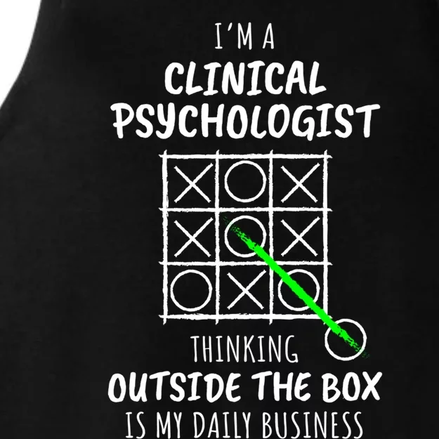 Funny Clinical Psychologist Gift Ladies Tri-Blend Wicking Tank