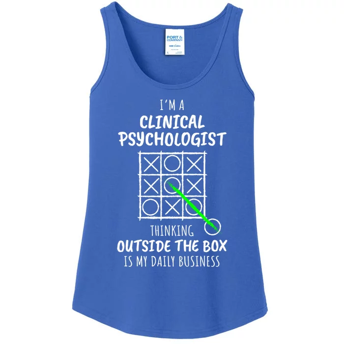 Funny Clinical Psychologist Gift Ladies Essential Tank