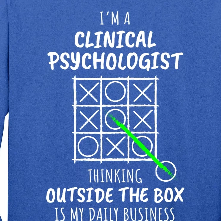 Funny Clinical Psychologist Gift Tall Long Sleeve T-Shirt