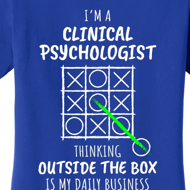 Funny Clinical Psychologist Gift Women's T-Shirt