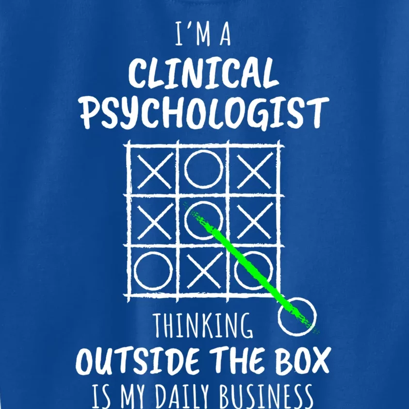 Funny Clinical Psychologist Gift Kids Sweatshirt