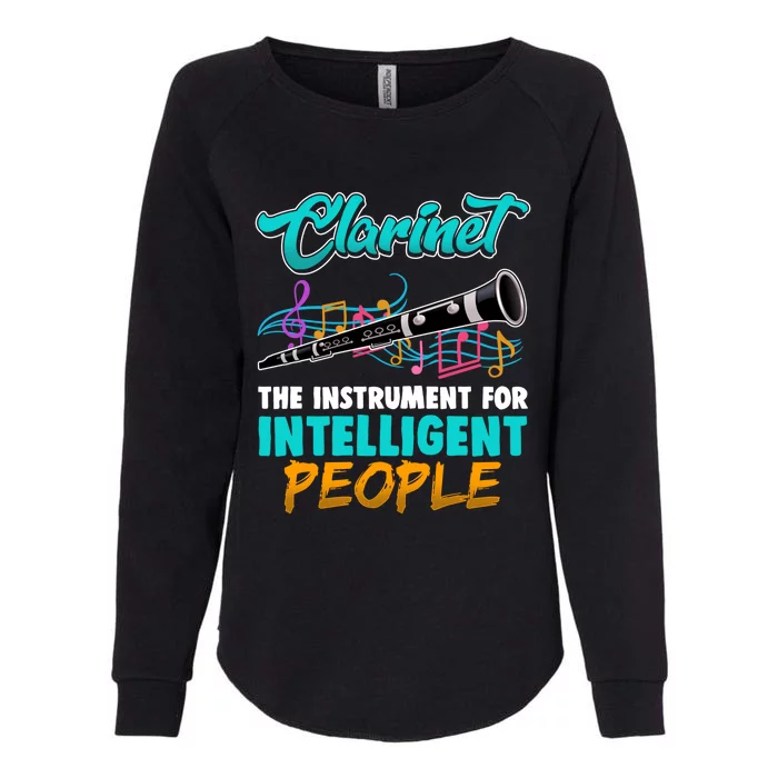 Funny Clarinet Player Funny Gift For Marching Bands Members Gift Womens California Wash Sweatshirt