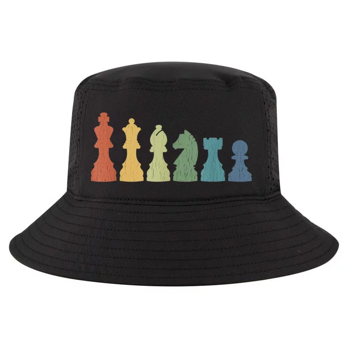 Funny Chess Pieces Board Game Lover Player Themed Chess Gift Cool Comfort Performance Bucket Hat