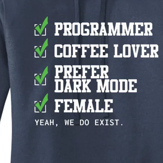 Funny Computer Programmer Software Developer For Women Women's Pullover Hoodie