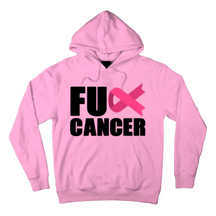 FU Cancer Pink Ribbon Breast Cancer Awareness Hoodie