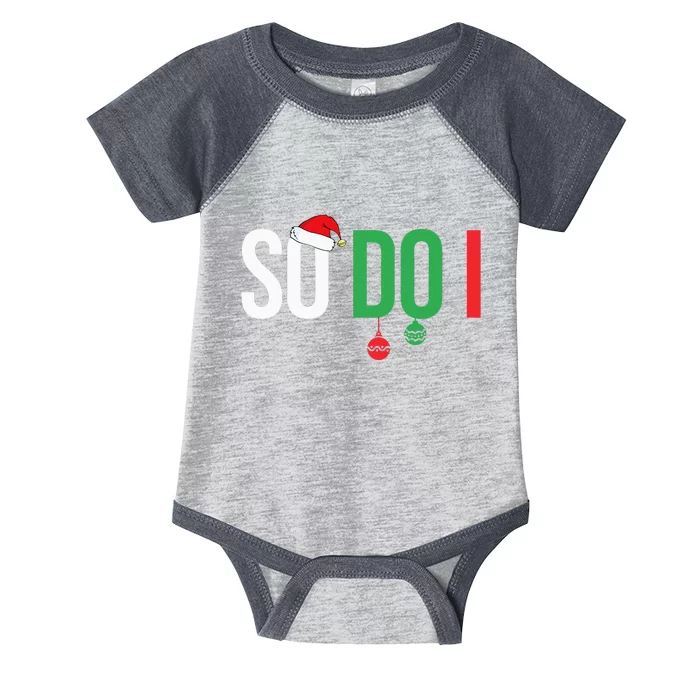 Family Christmas Pajamas Matching So I Do Infant Baby Jersey Bodysuit