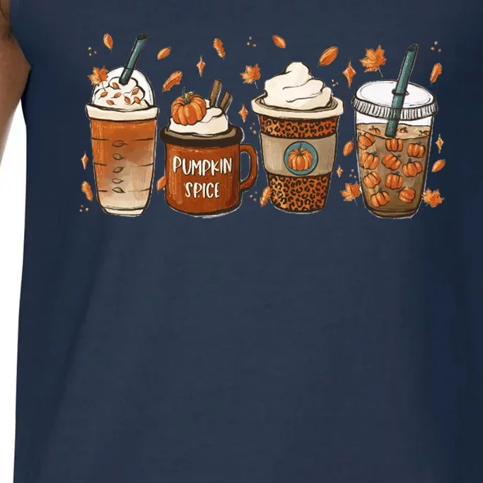 Fall Coffee Pumpkin Spice Lover Comfort Colors® Tank Top