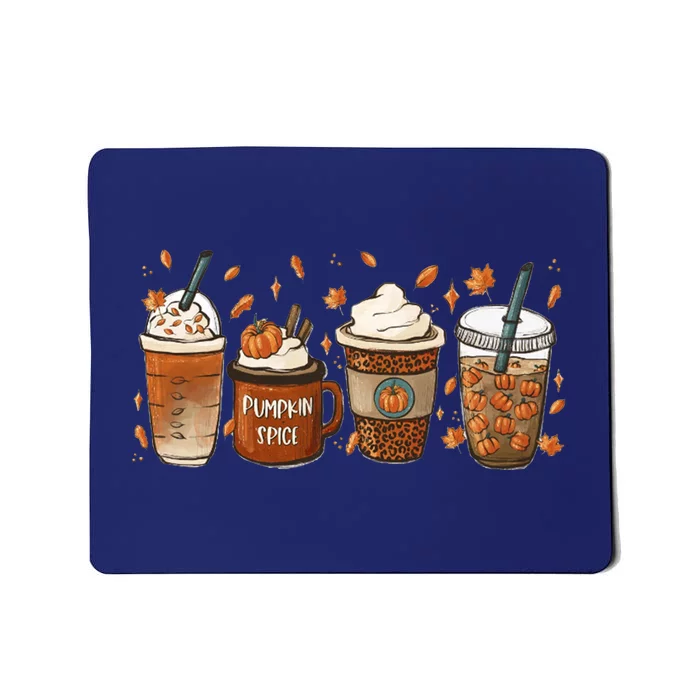 Fall Coffee Pumpkin Spice Lover Mousepad