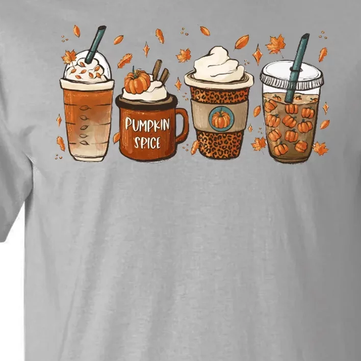 Fall Coffee Pumpkin Spice Lover Tall T-Shirt