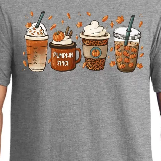 Fall Coffee Pumpkin Spice Lover Pajama Set