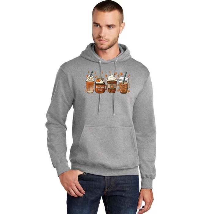 Fall Coffee Pumpkin Spice Lover Tall Hoodie