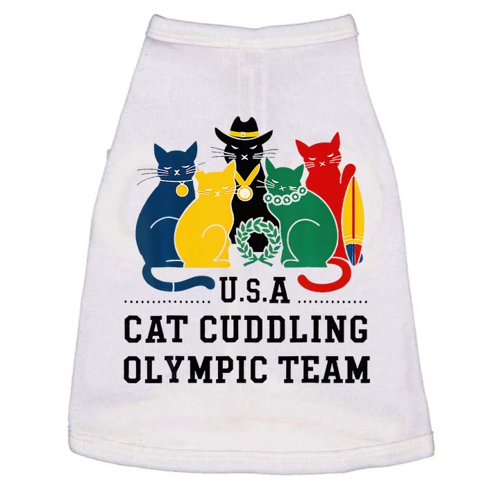 Funny Cat Quote Cat Cuddling Team Cool Doggie Tank