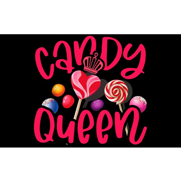 Funny Candy Queen For Lollipop Lover Sweet Tooth Wo Bumper Sticker