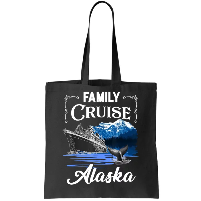 Family Cruise Retro Alaska Tote Bag