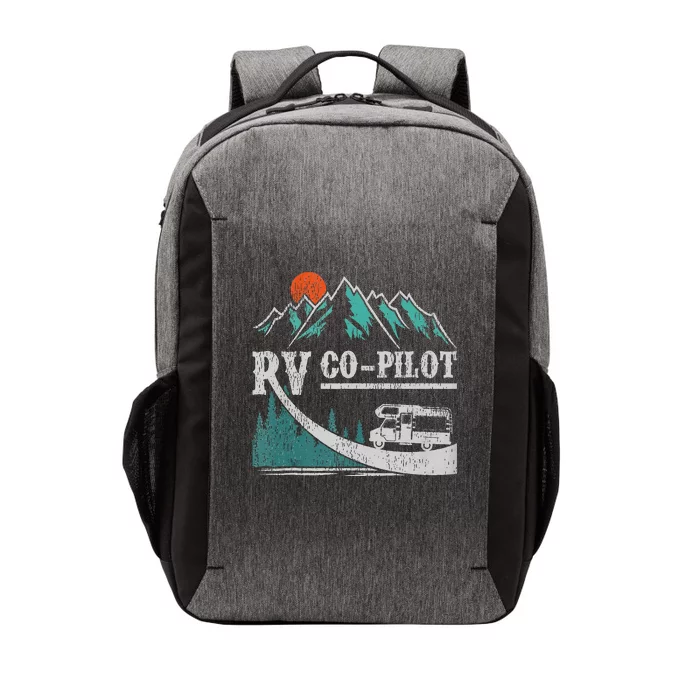 Funny Camping RV CoPilot Road Trip Camper Vector Backpack