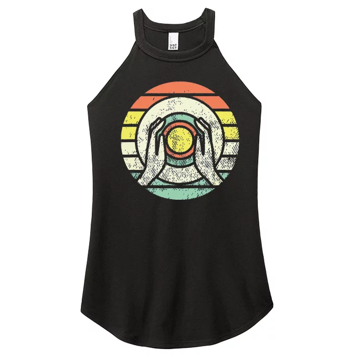 Funny Ceramic Retro Kiln Pottery Women’s Perfect Tri Rocker Tank