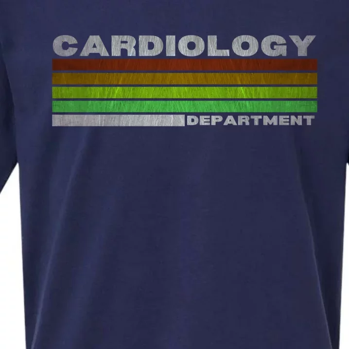 Funny Cardiology Rainbow Cardiologist Heart Surgeon Great Gift Sueded Cloud Jersey T-Shirt