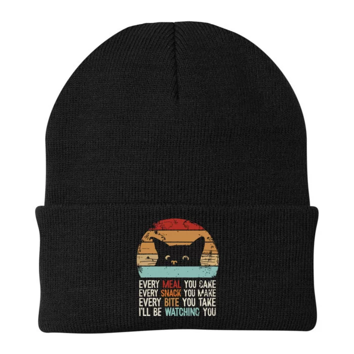 Funny Cat Retro Cat Owner Cat Humor Cat Lover Cat Knit Cap Winter Beanie