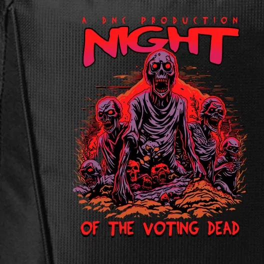 Funny Conseervative Republican Halloween Night Of The Voting Dead City Backpack