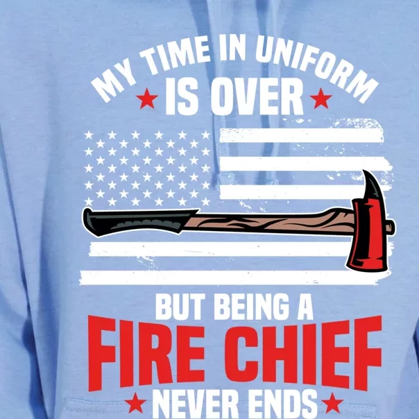 Fire Chief Retired Firefighter Retiret Plan Fire Gift Unisex Surf Hoodie