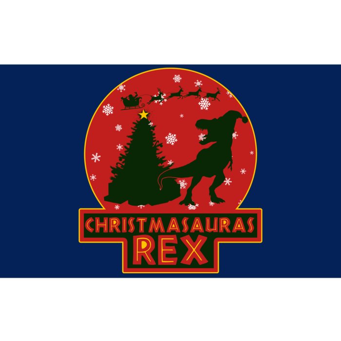 Funny Christmasaurus Rex Bumper Sticker