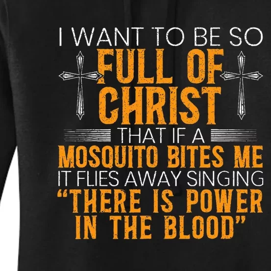 Funny Christian Religious Servant Of God Faithful Jesus Women's Pullover Hoodie