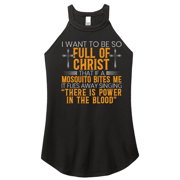 Funny Christian Religious Servant Of God Faithful Jesus Women’s Perfect Tri Rocker Tank