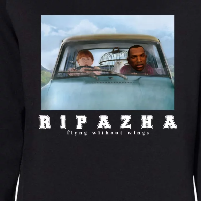 Flying Car Ripazha Womens California Wash Sweatshirt