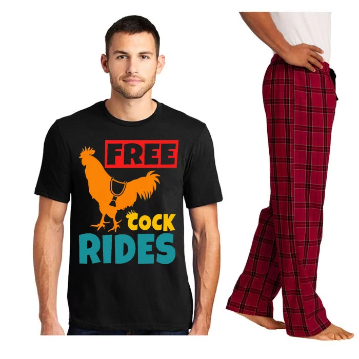 Free Cock Rides Vintage Apparel Pajama Set