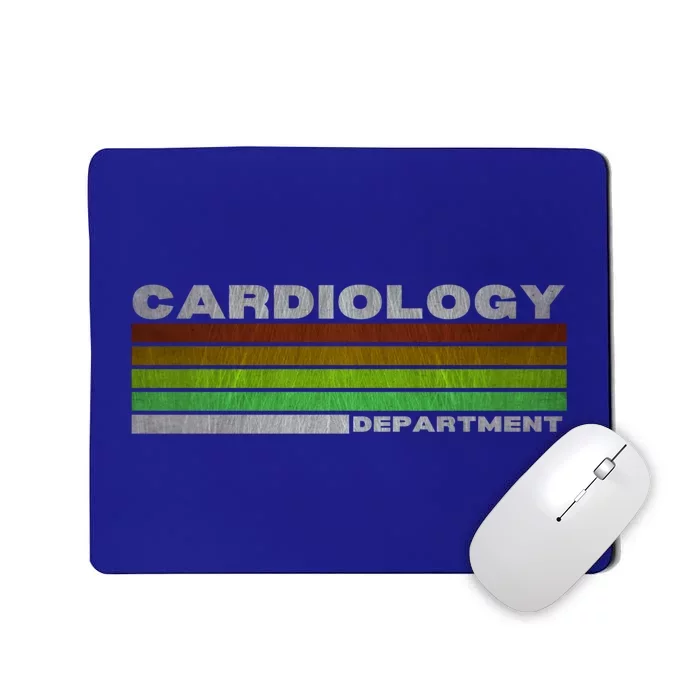 Funny Cardiology Rainbow Cardiologist Heart Surgeon Cute Gift Mousepad