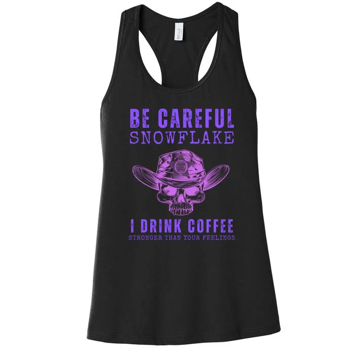 Funny Conservative Republican Anti Woke Politically Incorrect Women's Racerback Tank